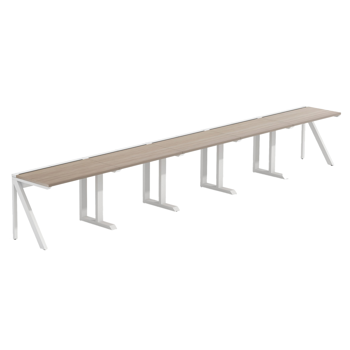 LASH（ラッシュ）片面デスク ラッシュレッグタイプ（W5000×D600×H720）