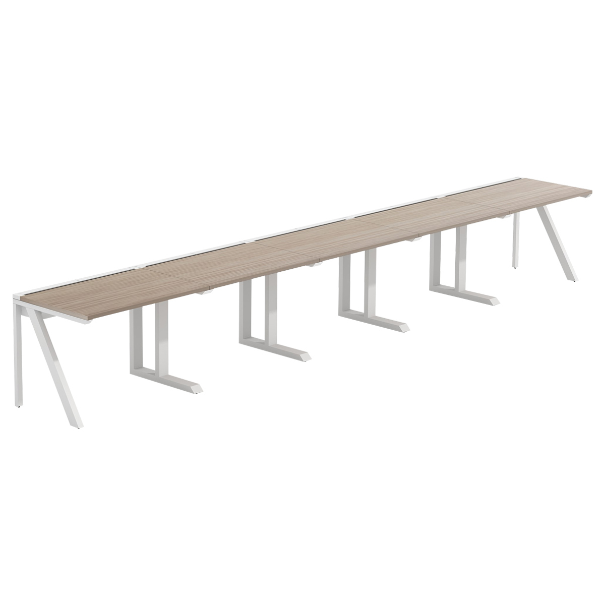 LASH（ラッシュ）片面デスク ラッシュレッグタイプ（W5000×D700×H720）