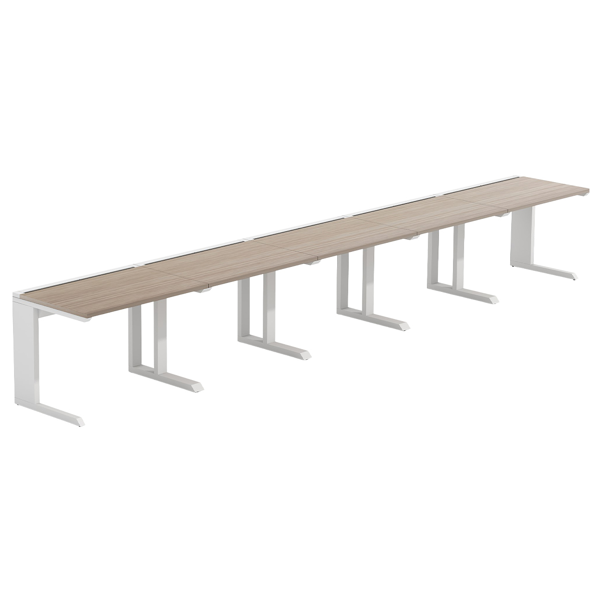 LASH（ラッシュ）片面デスク ティーレッグタイプ（W5000×D700×H720）