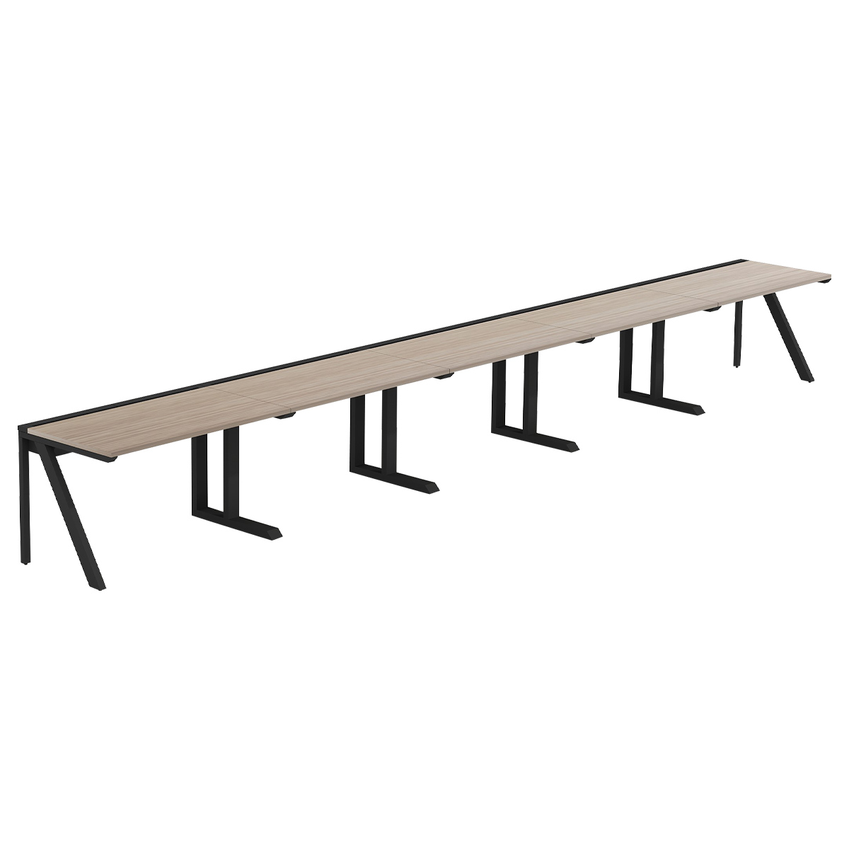 LASH（ラッシュ）片面デスク ラッシュレッグタイプ（W6000×D700×H720）