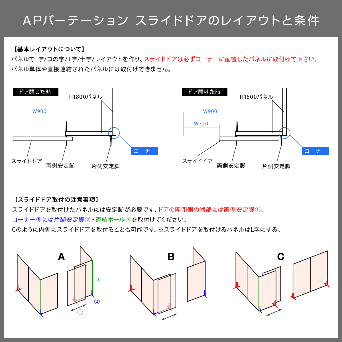 木目調パーテーション APシリーズ（W900×D36×H1832）