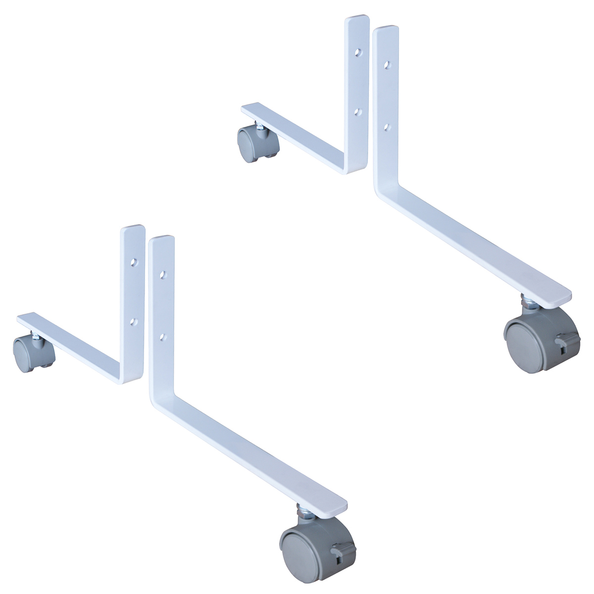 鋼板パーテーション専用キャスター脚 2個セット