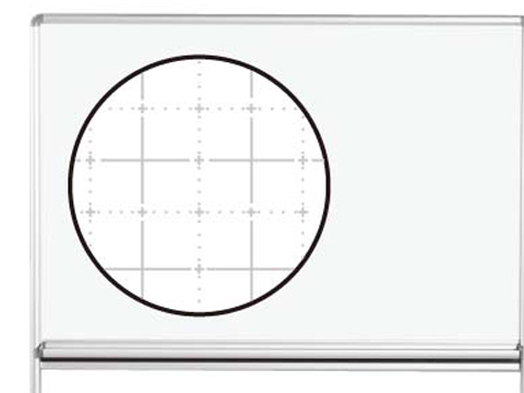 50mm間隔の方眼入り