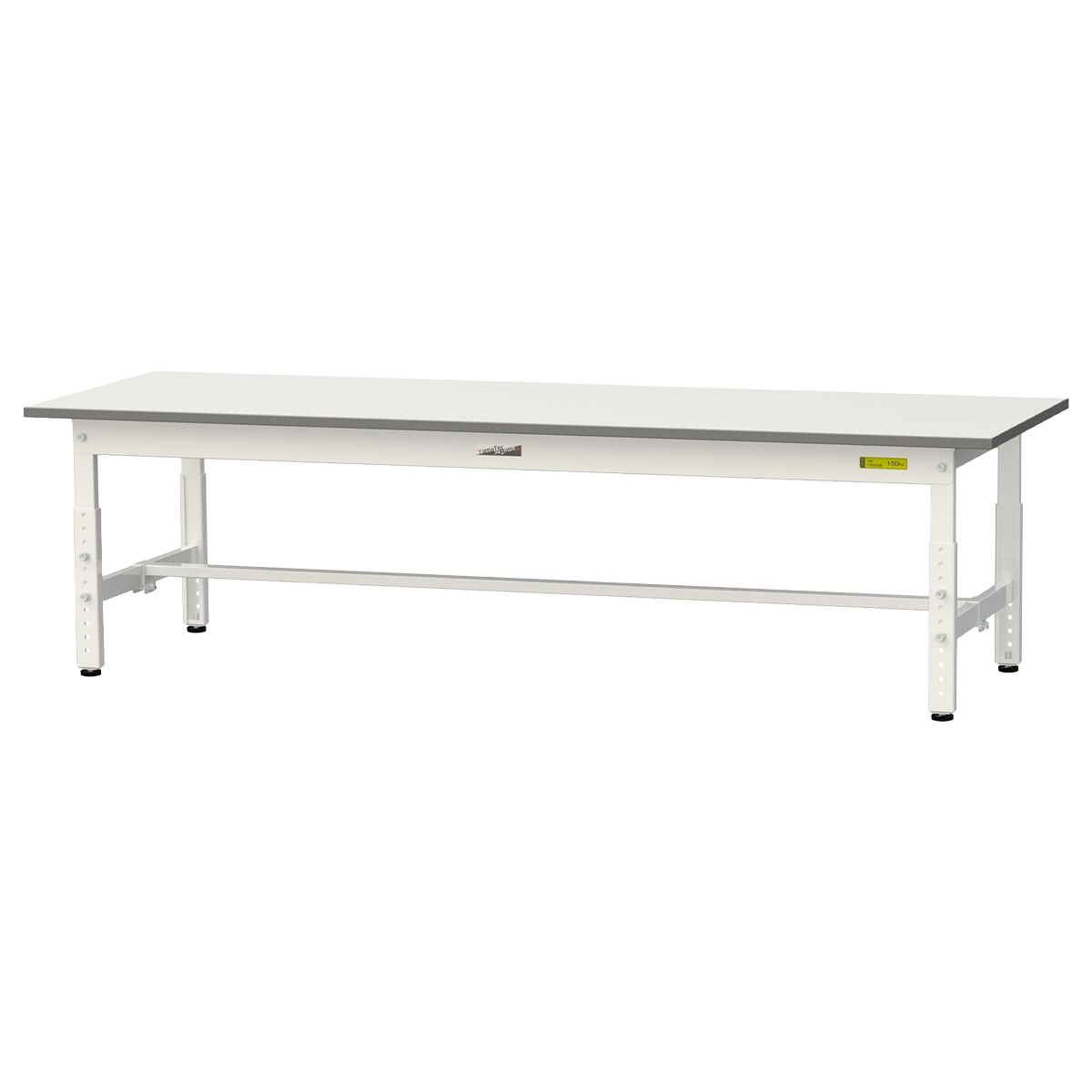 高さ調節式ワークテーブル ロータイプ（W1800×D600×H400-575）