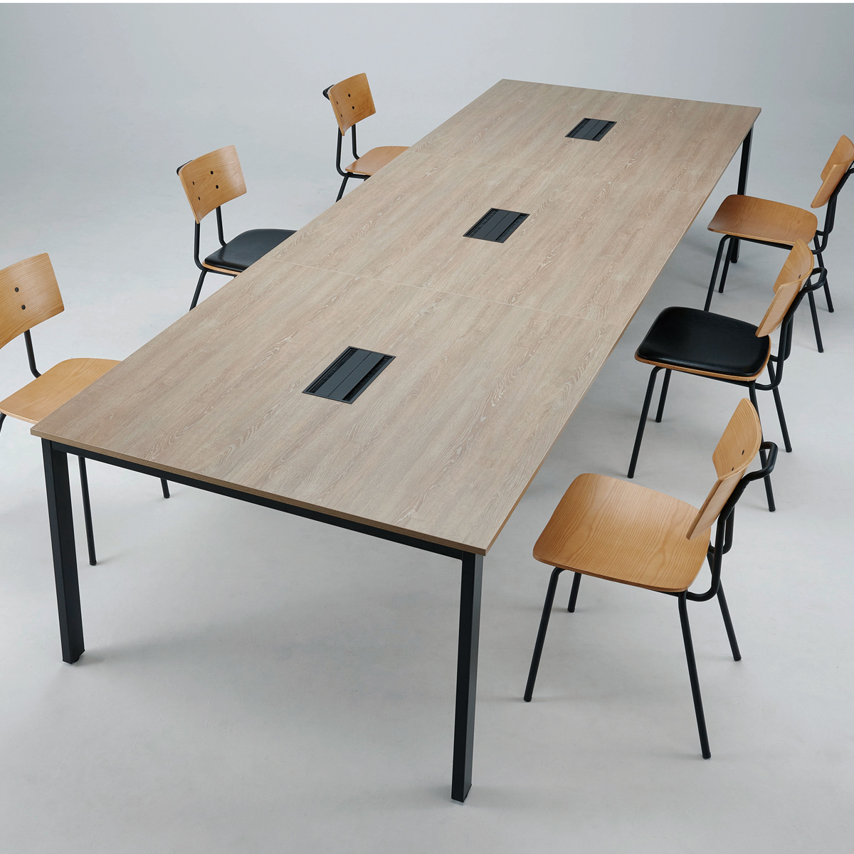 会議テーブル 基本型 REVシリーズ（W1200×D1200×H720）
