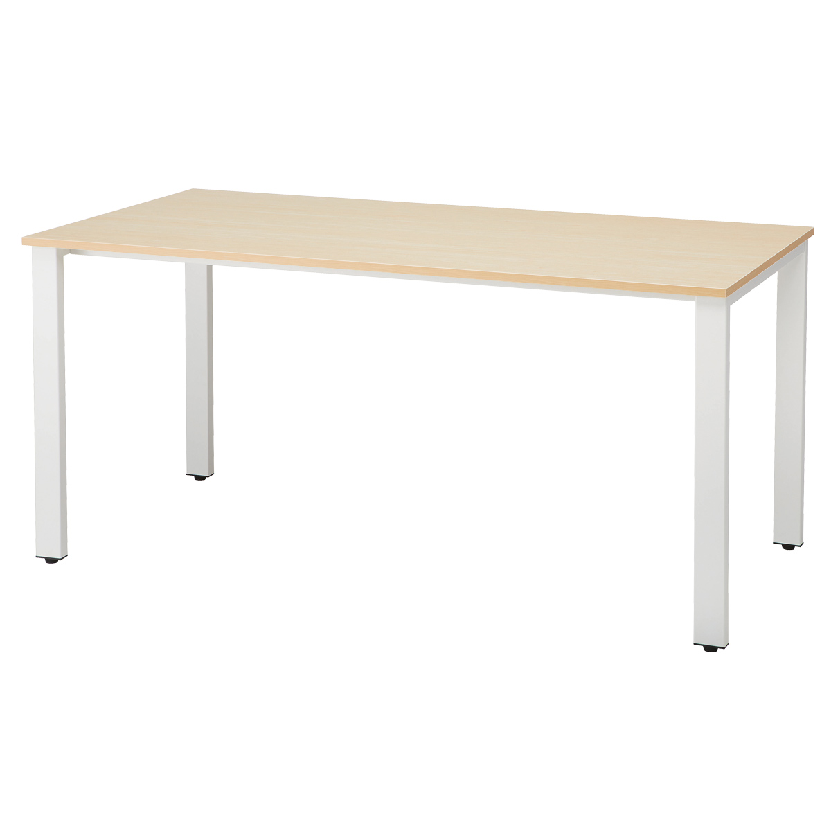ミーティングテーブルソフトエッジ150×90cmナチュラル 