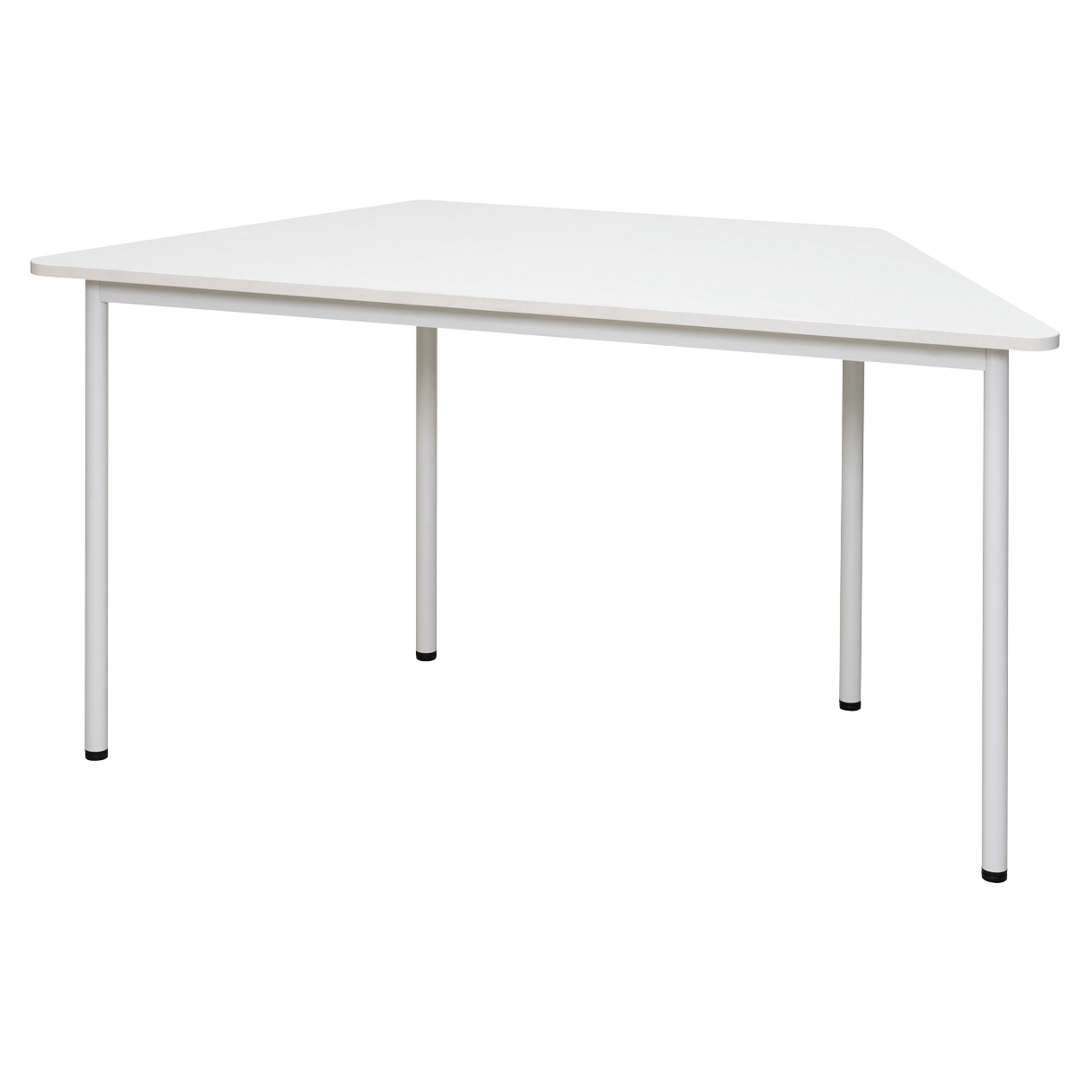 ラディーシリーズ RFシンプルテーブル W1400 台形 [ホワイト ナチュラル ダーク] RFSPT-1470D ワークテーブル ミーティングテーブル 会議テーブル