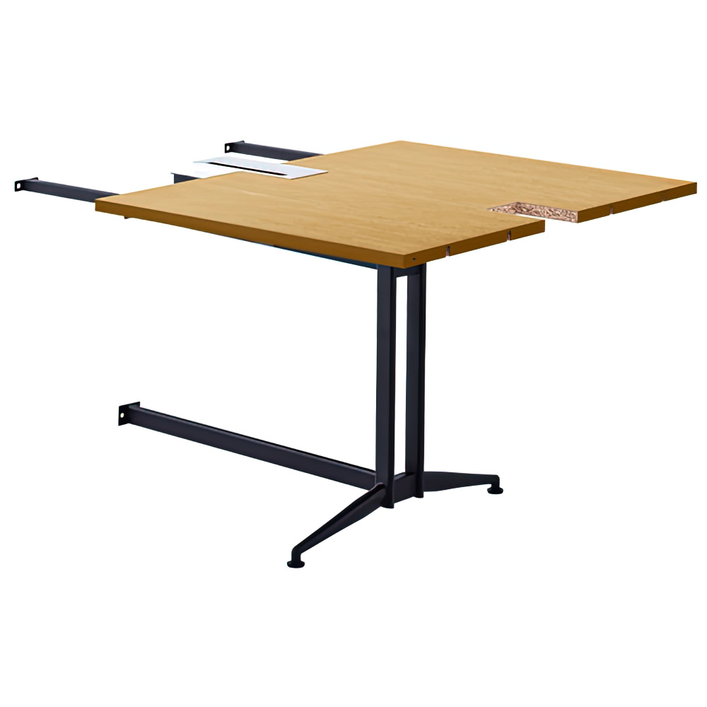 T字脚大会議テーブル 増連型（W800×D1000×H720）